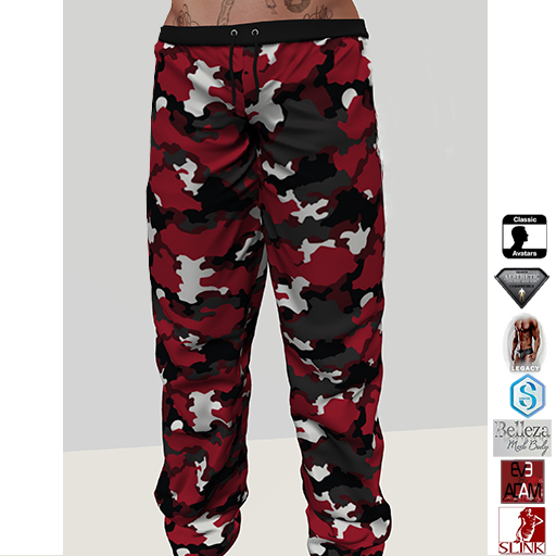 Mac PJs Red Camo