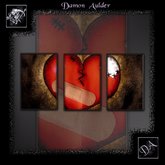 NuTec: Patched Heart Wall Art