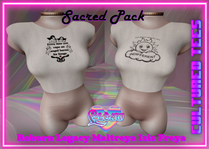 GLEAM: Cultured Tees - Sacred Pack