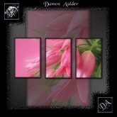 NuTec: Pink Flowers Wall Art