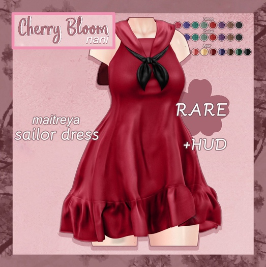 nani - cherry bloom - sailor dress B [maitreya] RARE