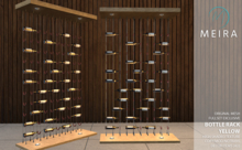Meira Bottle Rack Divider Yellow