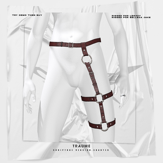 [Traume] Scripture Ver.X Garter Red