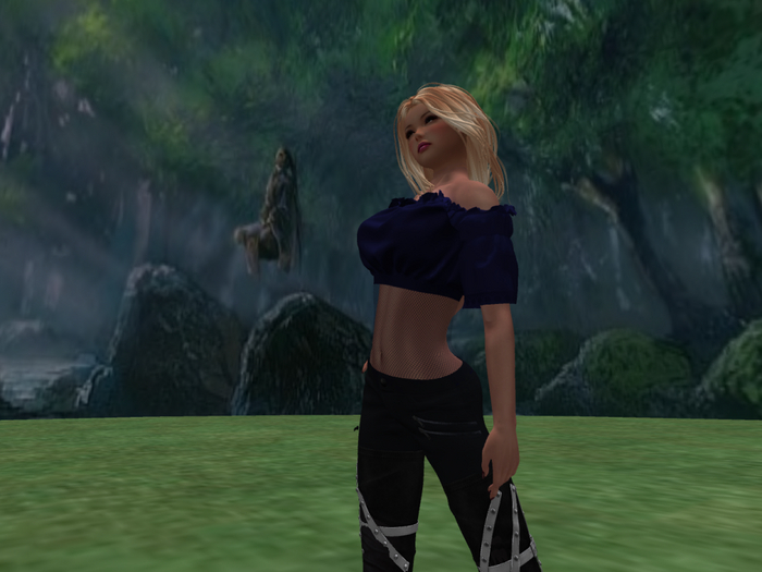 Sexy Geek Chic Shirt dark blue