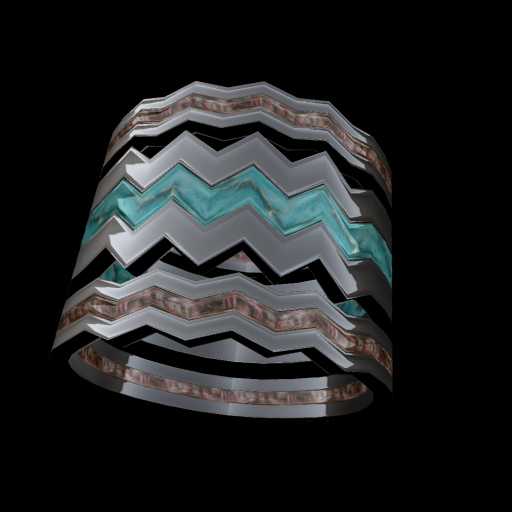 Triple Zag Bracelet {OS} - R