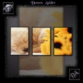 NuTec: Sunflower Puppy Wall Art