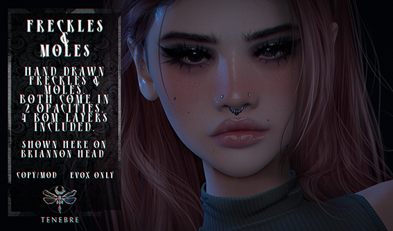 ..TENEBRE..  Freckles & Moles