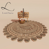 LouChara Malley Rug and Knitting Box