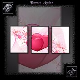 NuTec: Two Hearts Wall Art