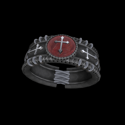 Gothic Leather Bracelet TW - R