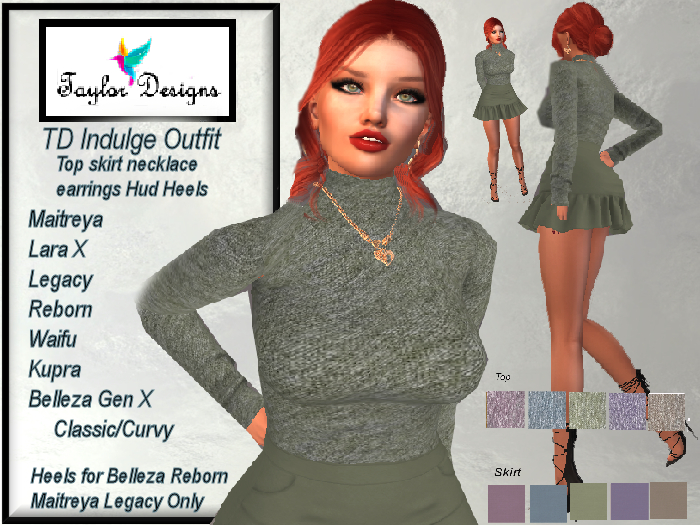 *  Indulge Full Outfit w Lara X