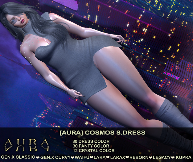 [Aura Design] Cosmos S.Dress - FATPACK