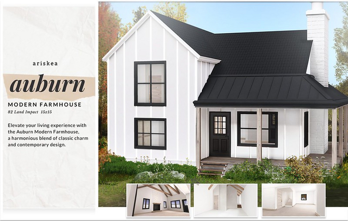 Ariskea[AUBURN] MODERN  FARMHOUSE