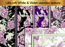 Lilla soft White & Violet