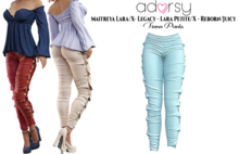 adorsy - Tiana Pants Light Blue - Lara X/Legacy/Lara Petite X/Reborn-Juicy