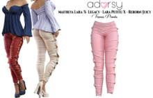 adorsy - Tiana Pants Pink - Lara X/Legacy/Lara Petite X/Reborn-Juicy