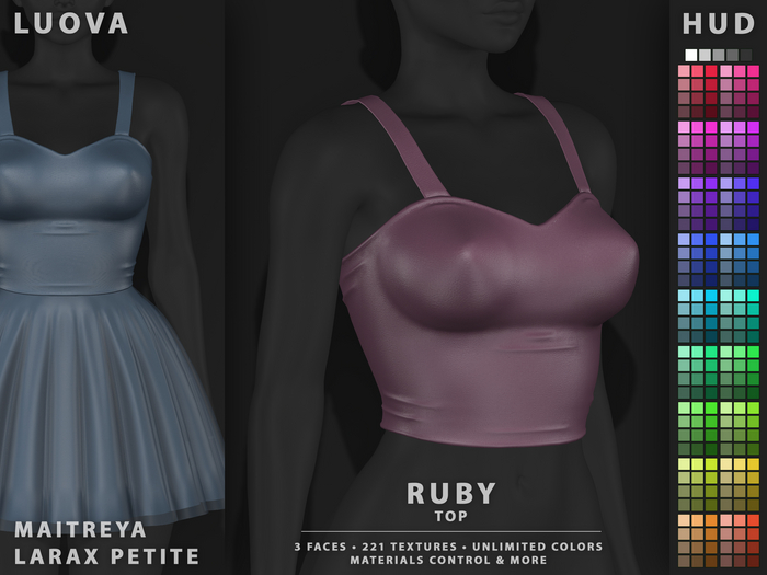 Luova // Ruby // Top // Maitreya LaraX Petite
