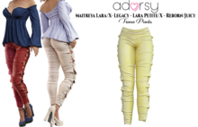 adorsy - Tiana Pants Yellow - Lara X/Legacy/Lara Petite X/Reborn-Juicy