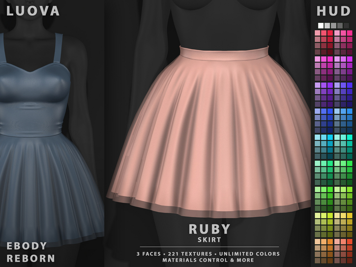 Luova // Ruby // Skirt // eBody Reborn