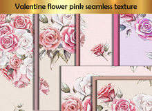 Valentine flower pink