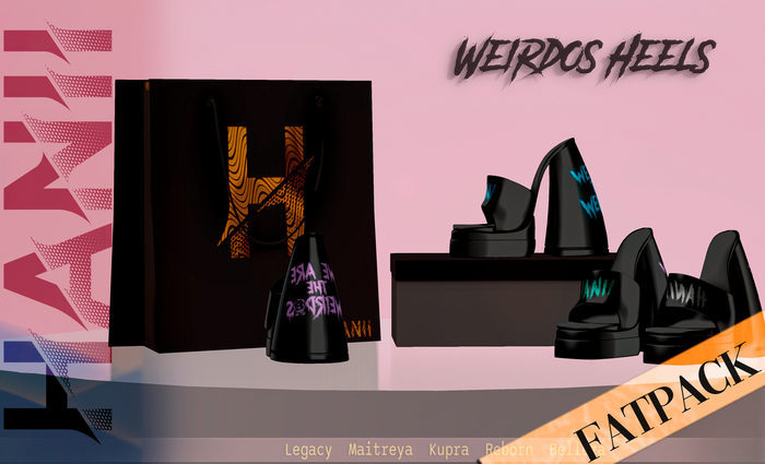 HANII - Weirdos Heels FATPACK
