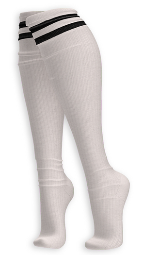 BUENO-Bella Socks-Lines White
