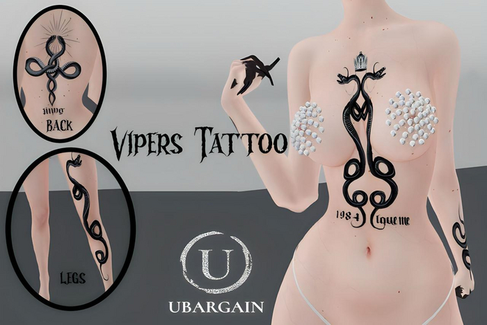 !UG Viper tattoo pack