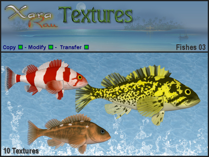 XR Textures - Fishes 03