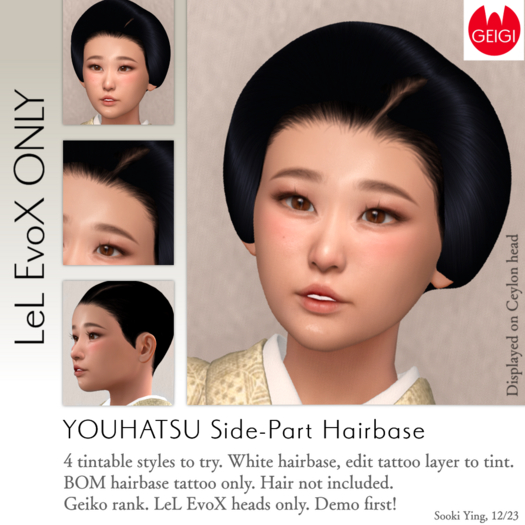 GEIGI. LeLEvoX Youhatsu Hairbase (Add + Click) V2