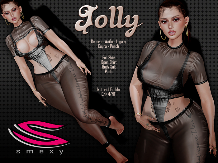 ::Smexy:: JOLLY SET ALL SIZE - BLACK