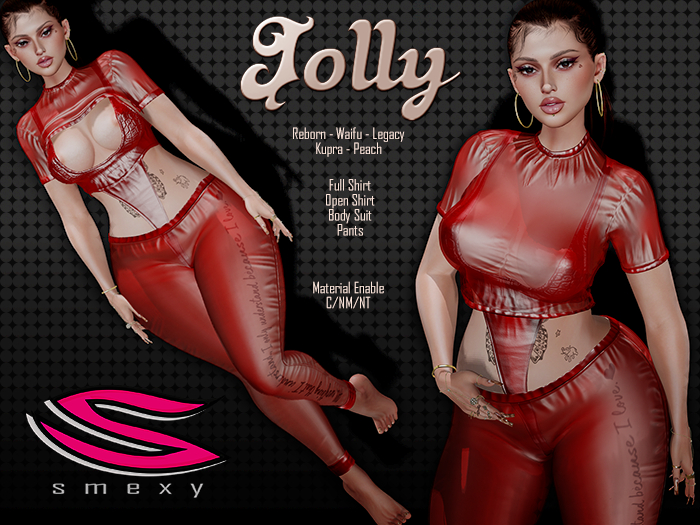 ::Smexy:: JOLLY SET ALL SIZE - RED