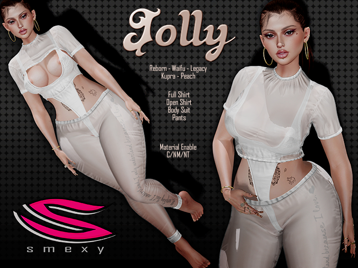 ::Smexy:: JOLLY SET ALL SIZE - WHITE