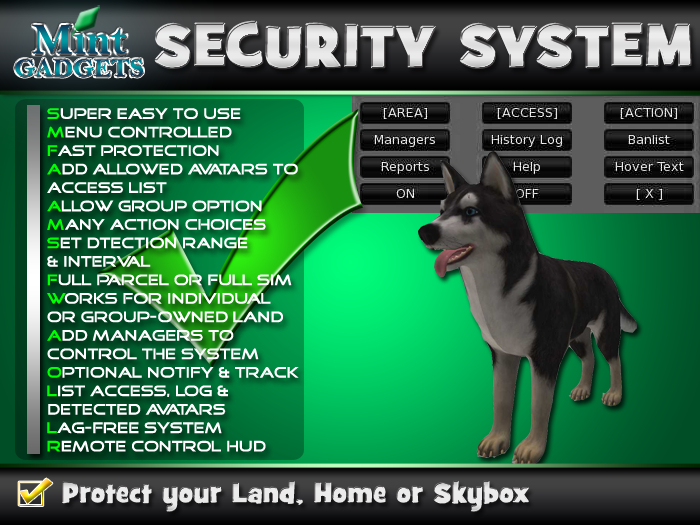 Mint Gadgets - Premium Security System - Good Dog M03