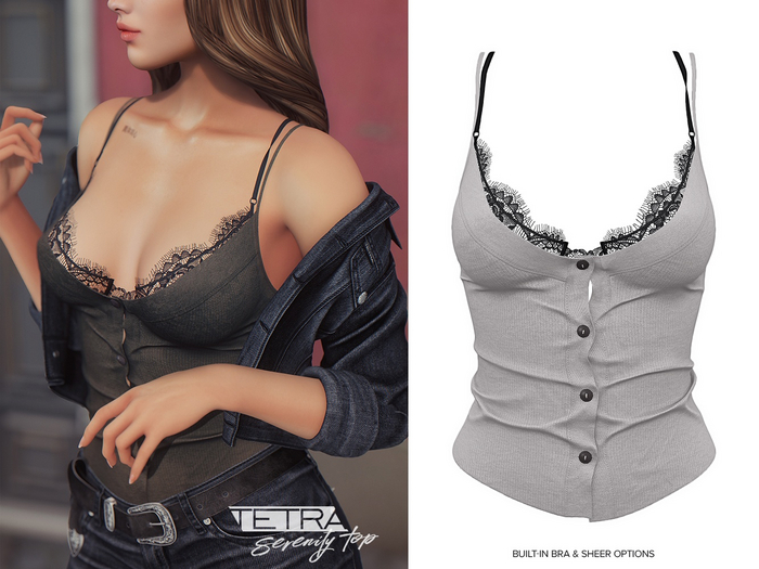 TETRA - Serenity Top (Ash)
