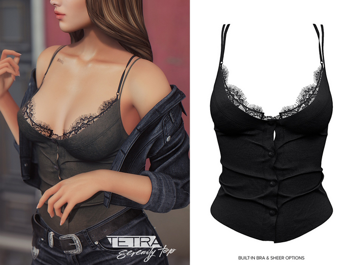 TETRA - Serenity Top (Onyx)