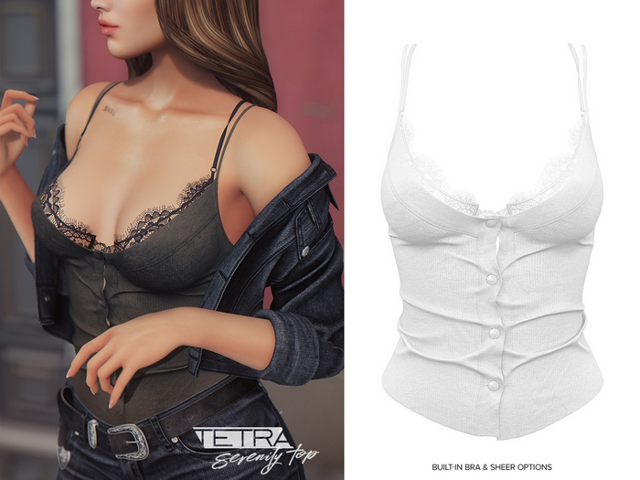 TETRA - Serenity Top (Snow)