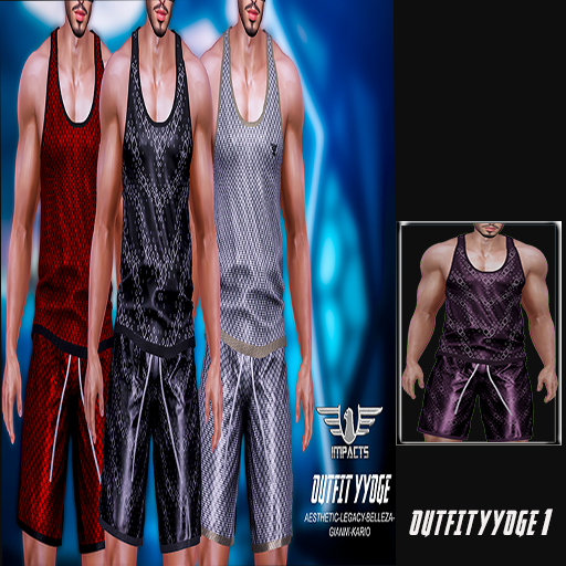 IMPACTS- OUTFIT YYOGE 1 ATHLETIC/ENZO/BEL/GIANNI/KARIO