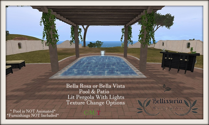 BH&G Bella Rosa/Vista Pool & Patio Linden Home Add On