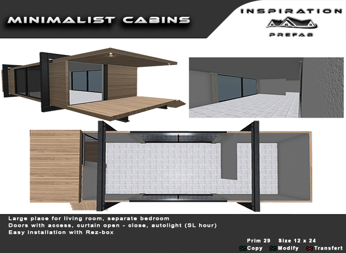 Minimalist Cabins