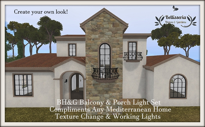 BH&G Balcony & Porch Light Set 