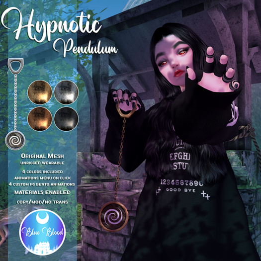 Blue Blood - Hypnotic Pendulum FATPACK