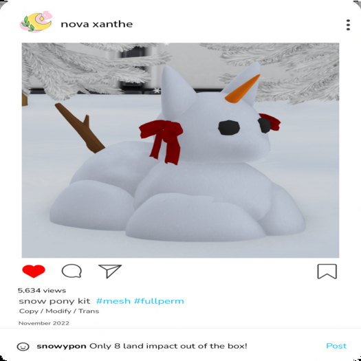 NX :: Snow Pony Kit