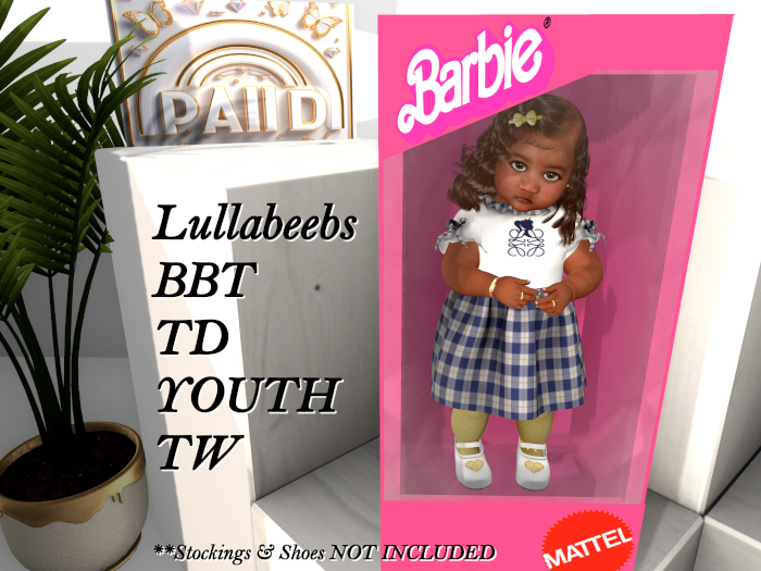 -PAIID- B&K BLUE PlaidG