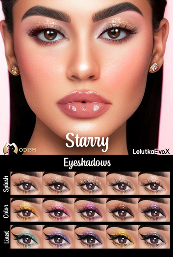 ::Modish:: Starry [Splash] BOM Eyeshadow [LeluEvoX]