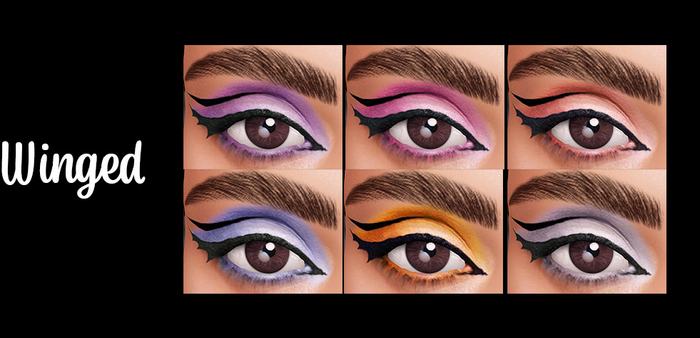 ::Modish:: Batly [Winged] Eyeshadow BOM [LeluEvoX]