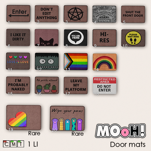 2. MOoH! Doormat edit 1LI