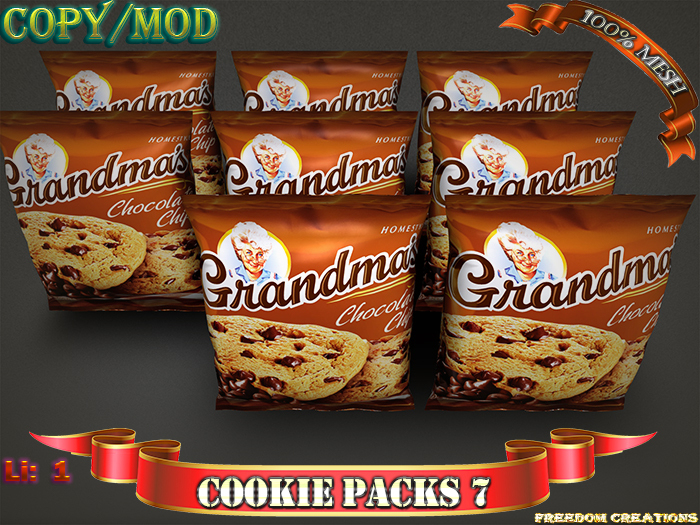 Cookie packs 7-Freedom creations