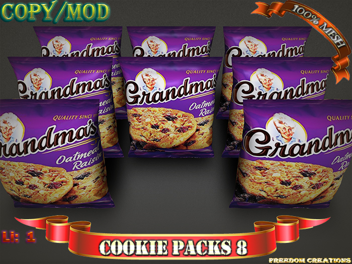 Cookie packs 8-Freedom creations