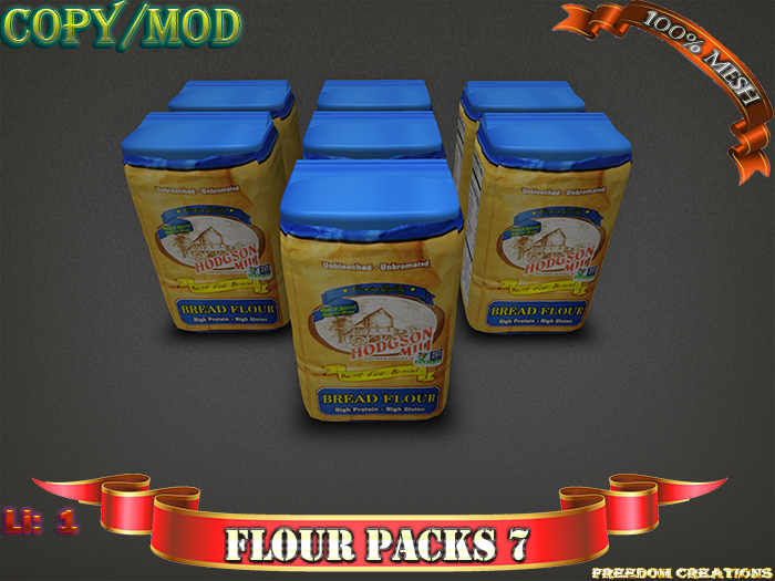Flour packs 7-Freedom creations