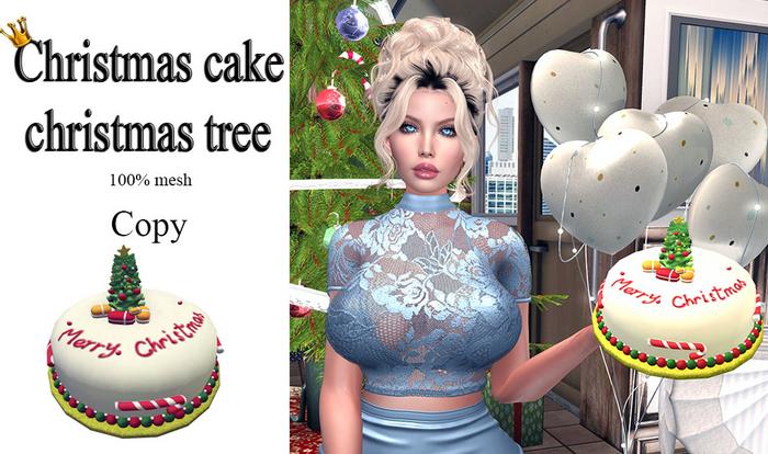 Christmas cake Christmas tree